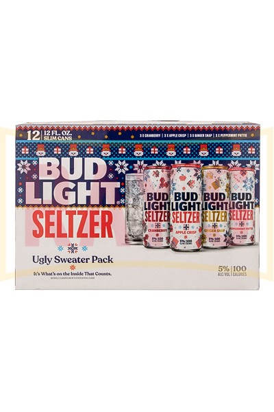 bud light seltzer ugly sweater pack 2021