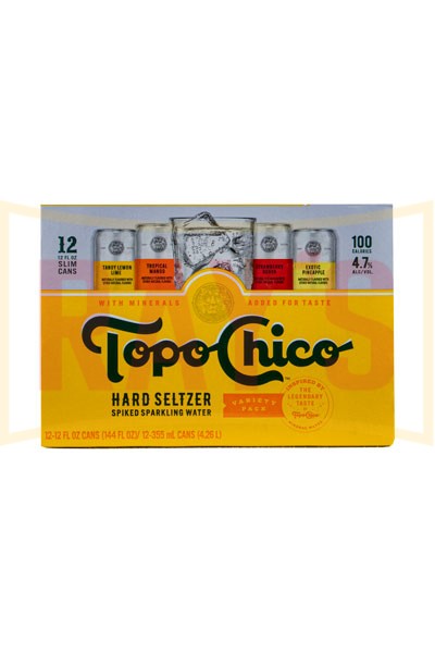 Topo Chico Hard Seltzer Variety Pack 12 FL. OZ. 12PK Cans